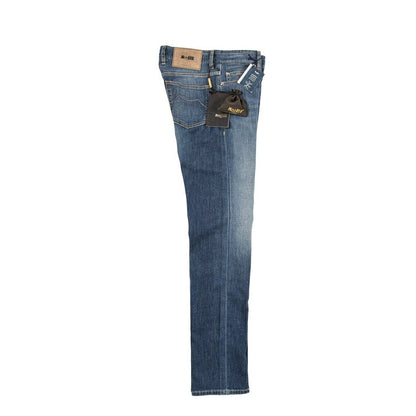 MOORER "PILON - 705" ストレッチデニム スリムジーンズ｜437096｜GUARDAROBA MILANO OFFICIAL STORE