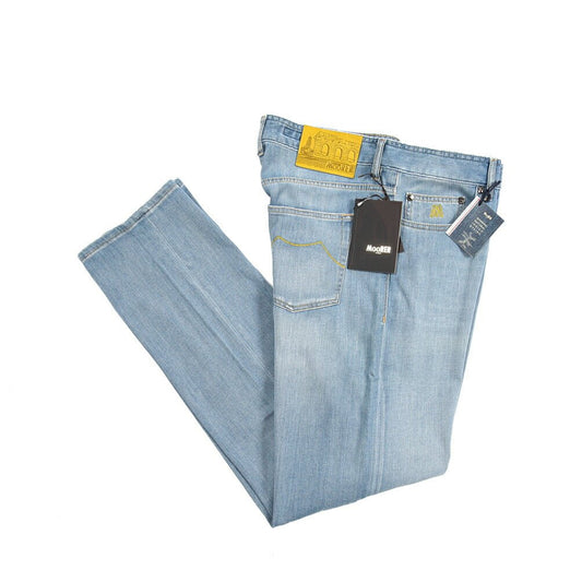 MOORER "PILON - PS705" ストレッチデニム スリムジーンズ｜437097-34｜GUARDAROBA MILANO OFFICIAL STORE