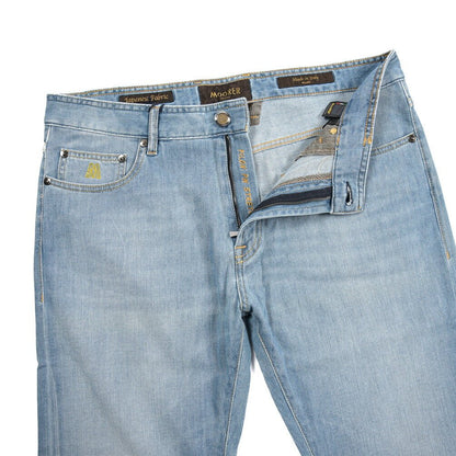 MOORER "PILON - PS705" ストレッチデニム スリムジーンズ｜437097-34｜GUARDAROBA MILANO OFFICIAL STORE