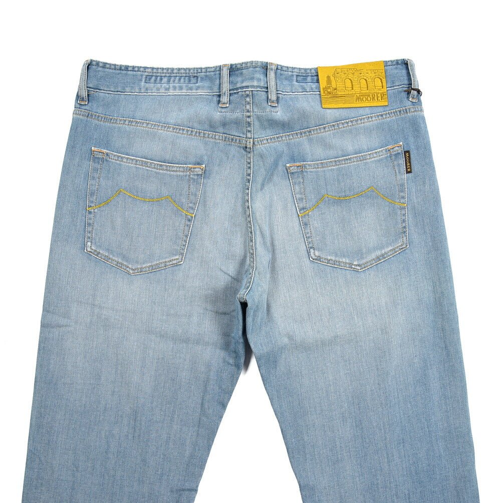 MOORER "PILON - PS705" ストレッチデニム スリムジーンズ｜437097-34｜GUARDAROBA MILANO OFFICIAL STORE