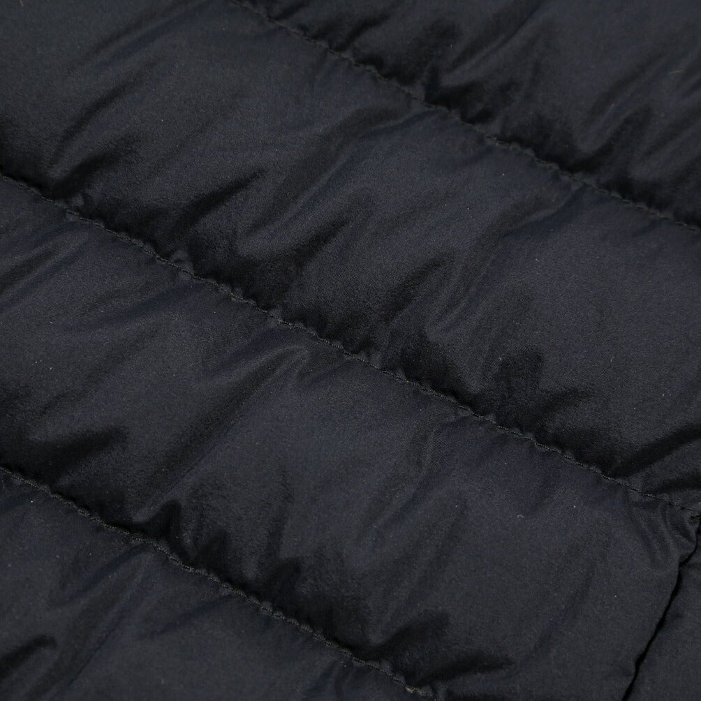 MOORER “PONTI-S3” ストレッチナイロン 着脱可能フロントライナー付き ダウンコート / ACQUA RESISTANT(撥水) ネイビー(DARK BLU) 46 | GUARDAROBA MILANO OFFICIAL STORE