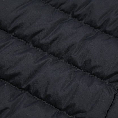 MOORER “PONTI-S3” ストレッチナイロン 着脱可能フロントライナー付き ダウンコート / ACQUA RESISTANT(撥水) ネイビー(DARK BLU) 46 | GUARDAROBA MILANO OFFICIAL STORE