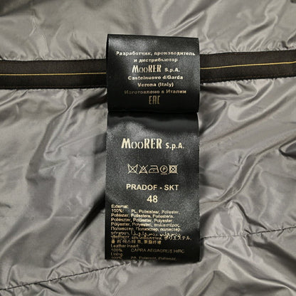SALE｜MOORER PRADOF - SKT ポリエステル100% 3Bシングルダウンジャケット / ACQUA PROOF(防水)｜417833 - 48｜GUARDAROBA MILANO OFFICIAL STORE
