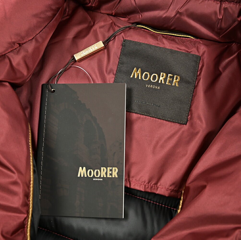 MOORER "RAY - SH" ナイロン100% スタンドカラーダウンジャケット｜418237｜GUARDAROBA MILANO OFFICIAL STORE