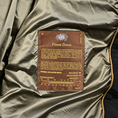MOORER "RICCARDO - SHK" ナイロン100% バイカラーダウンジャケット / ACQUA RESISTANT(撥水)｜417810｜GUARDAROBA MILANO OFFICIAL STORE