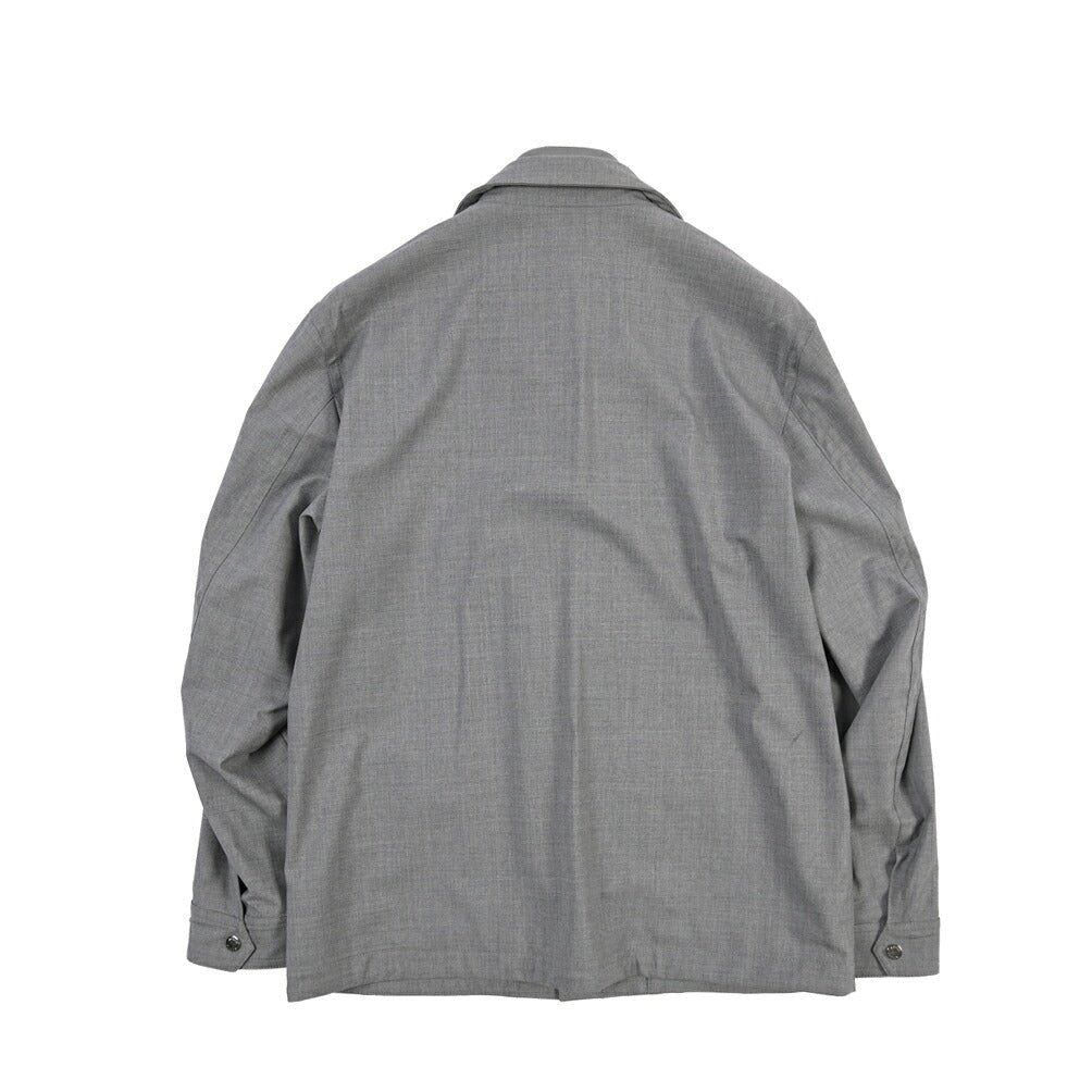 MOORER “SANDER-BT” ヴァージンウール フィールドジャケット グレー(GRIGIO) 48 | GUARDAROBA MILANO OFFICIAL STORE