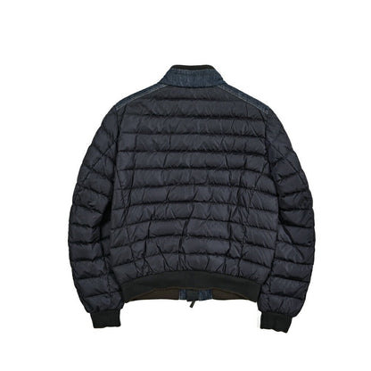 SALE｜MOORER SANTIS - 705 デニム×ナイロン 異素材コンビダウンジャケット｜418209 - 46｜GUARDAROBA MILANO OFFICIAL STORE