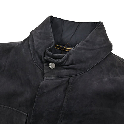 MOORER SARNICO - NK スタンドカラーレザーフード付きブルゾン M - 65｜436748-46｜GUARDAROBA MILANO OFFICIAL STORE