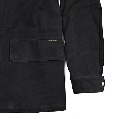 MOORER SARNICO - NK スタンドカラーレザーフード付きブルゾン M - 65｜436748-46｜GUARDAROBA MILANO OFFICIAL STORE