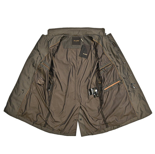 MOORER SC - MORANDI - KM ポリエステル100% セミダブルブレストトレンチコート｜436029-50｜GUARDAROBA MILANO OFFICIAL STORE