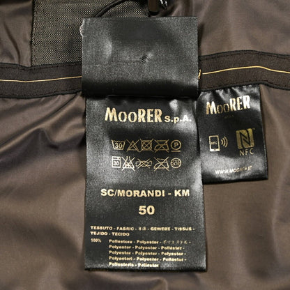 MOORER SC - MORANDI - KM ポリエステル100% セミダブルブレストトレンチコート｜436029-50｜GUARDAROBA MILANO OFFICIAL STORE