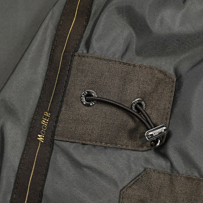 MOORER SC - MORANDI - KM ストレッチポリエステル トレンチコート｜435867-48｜GUARDAROBA MILANO OFFICIAL STORE