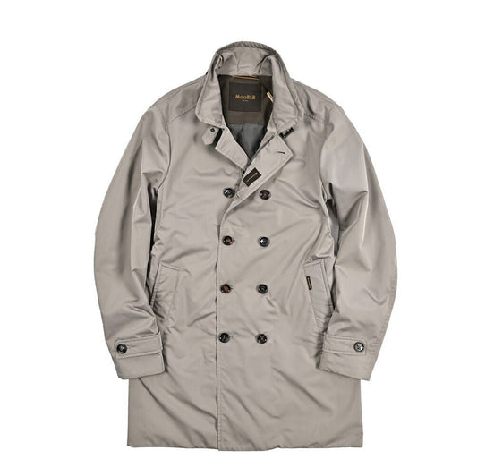 MOORER SC - MORANDI - KM ストレッチポリエステル トレンチコート｜435867-48｜GUARDAROBA MILANO OFFICIAL STORE