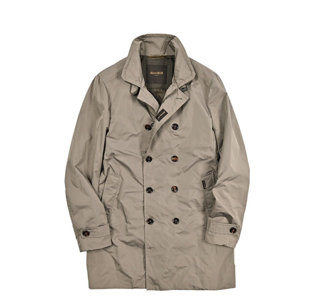 MOORER SC - MORANDI - KM 高密度撥水ポリエステル トレンチコート｜436801｜GUARDAROBA MILANO OFFICIAL STORE
