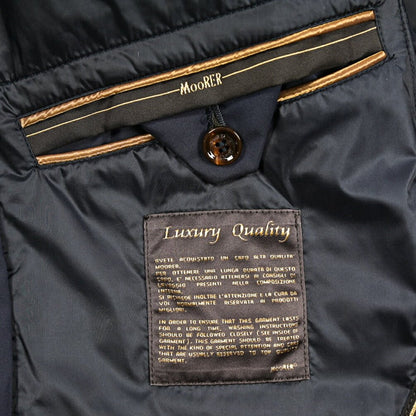 MOORER "SD - VESPUCCI - TJ" ポリエステル混 ジップアップジャケット｜436046-48｜GUARDAROBA MILANO OFFICIAL STORE
