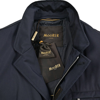 MOORER "SD - VESPUCCI - TJ" ポリエステル混 ジップアップジャケット｜436046-48｜GUARDAROBA MILANO OFFICIAL STORE