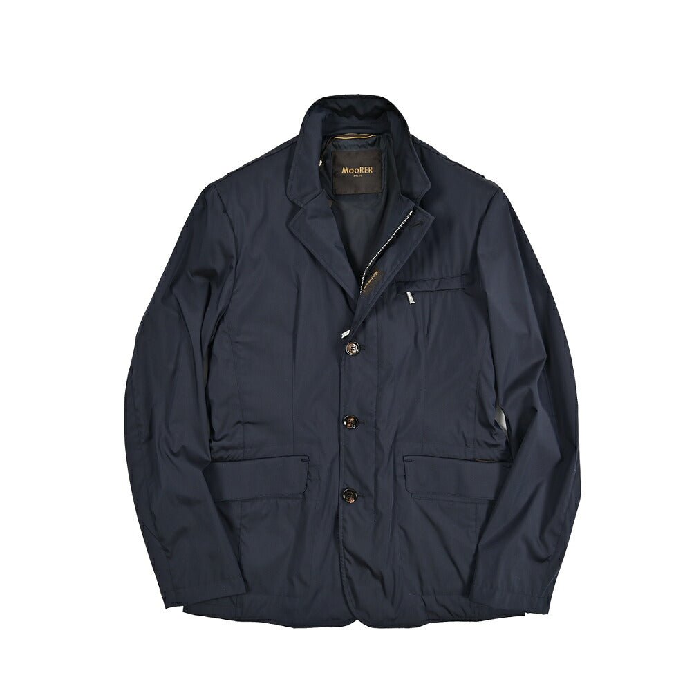MOORER "SD - VESPUCCI - TJ" ポリエステル混 ジップアップジャケット｜436046-48｜GUARDAROBA MILANO OFFICIAL STORE