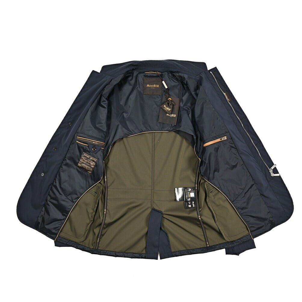 MOORER "SD - VESPUCCI - TJ" ポリエステル混 ジップアップジャケット｜436046-48｜GUARDAROBA MILANO OFFICIAL STORE