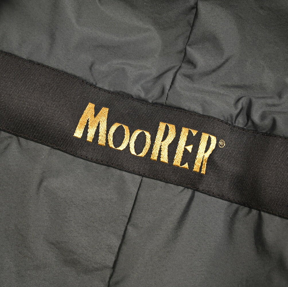 MOORER SI - MILLENIO - TES ポリエステル混コットン フード付きコート / ACQUA PROOF(防水)｜436052-48｜GUARDAROBA MILANO OFFICIAL STORE