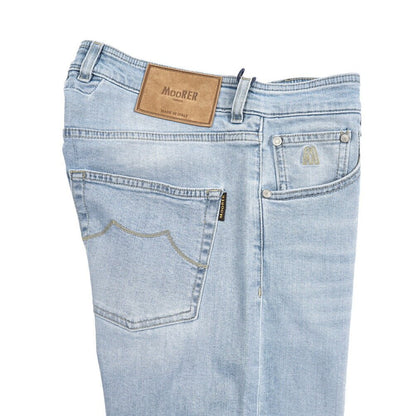 MOORER "SILONE - CY" ストレッチデニム スリムジーンズ｜437091-30｜GUARDAROBA MILANO OFFICIAL STORE