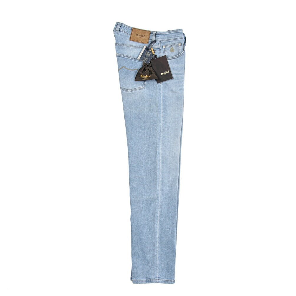 MOORER "SILONE - CY" ストレッチデニム スリムジーンズ｜437091-30｜GUARDAROBA MILANO OFFICIAL STORE