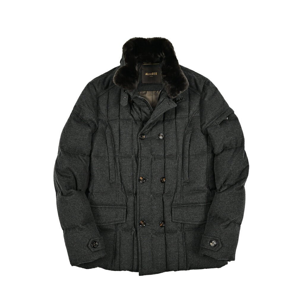MOORER "SIRO - IL" カシミヤ100% ダウンジャケット (Loro Piana RAIN SYSTEM)｜420470｜GUARDAROBA MILANO OFFICIAL STORE