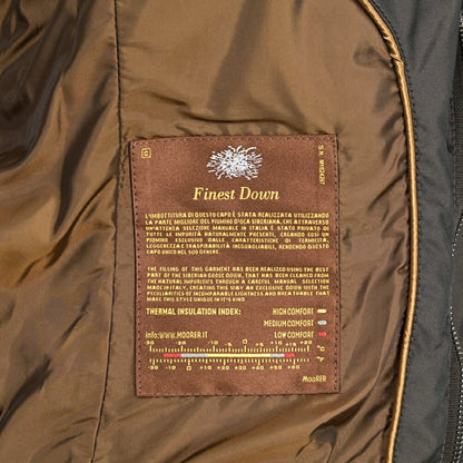 MOORER "SIRO - KM" ポリエステル100% スタンドカラーダウンジャケット｜420468｜GUARDAROBA MILANO OFFICIAL STORE