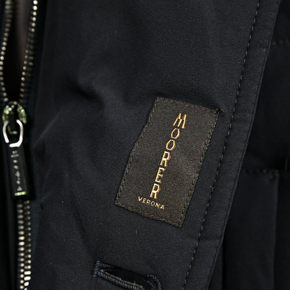 MOORER "SIRO - KN" ストレッチナイロン スタンドカラーダウンジャケット / ACQUA RESISTANT(撥水)｜420455｜GUARDAROBA MILANO OFFICIAL STORE