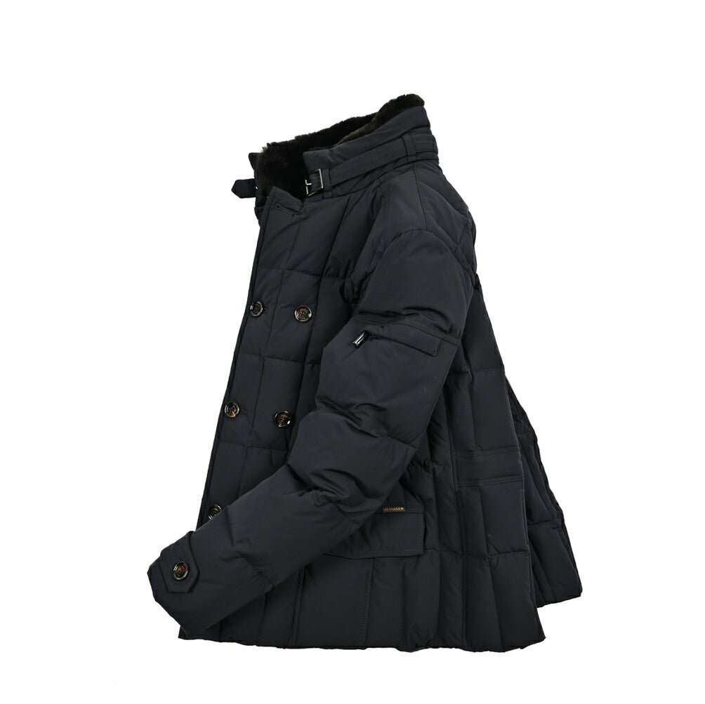 MOORER "SIRO - KN" ストレッチナイロン スタンドカラーダウンジャケット / ACQUA RESISTANT(撥水)｜420455｜GUARDAROBA MILANO OFFICIAL STORE