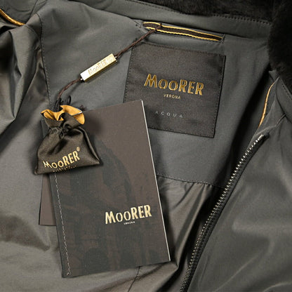 MOORER "SIRO - KN" ストレッチナイロン スタンドカラーダウンジャケット / ACQUA RESISTANT(撥水)｜420456｜GUARDAROBA MILANO OFFICIAL STORE