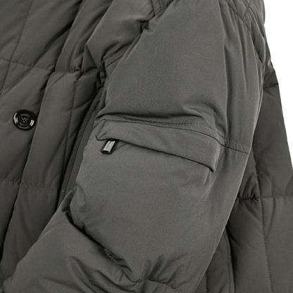 MOORER "SIRO - KN" ストレッチナイロン スタンドカラーダウンジャケット / ACQUA RESISTANT(撥水)｜420456｜GUARDAROBA MILANO OFFICIAL STORE