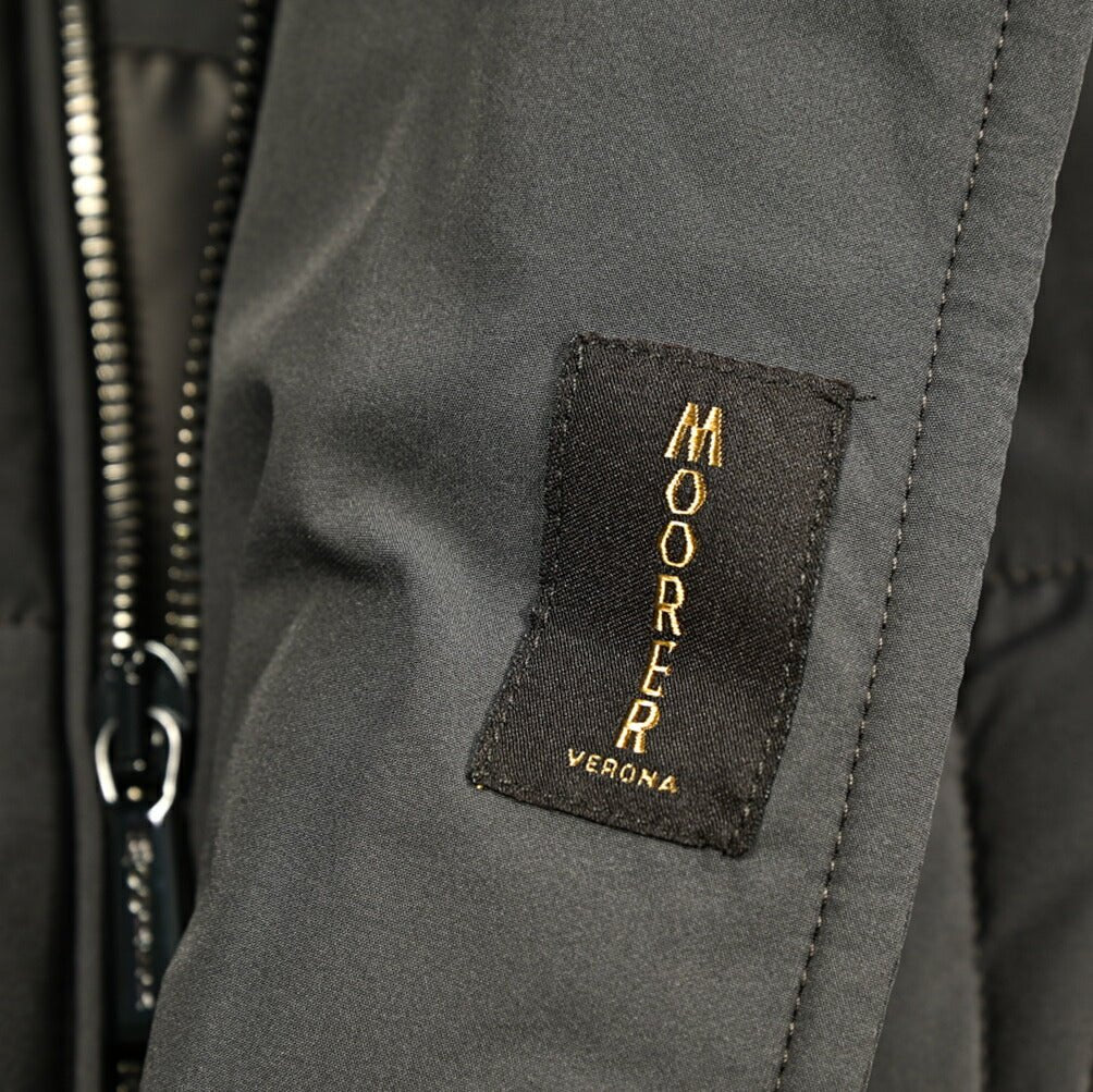 MOORER "SIRO - KN" ストレッチナイロン スタンドカラーダウンジャケット / ACQUA RESISTANT(撥水)｜420456｜GUARDAROBA MILANO OFFICIAL STORE