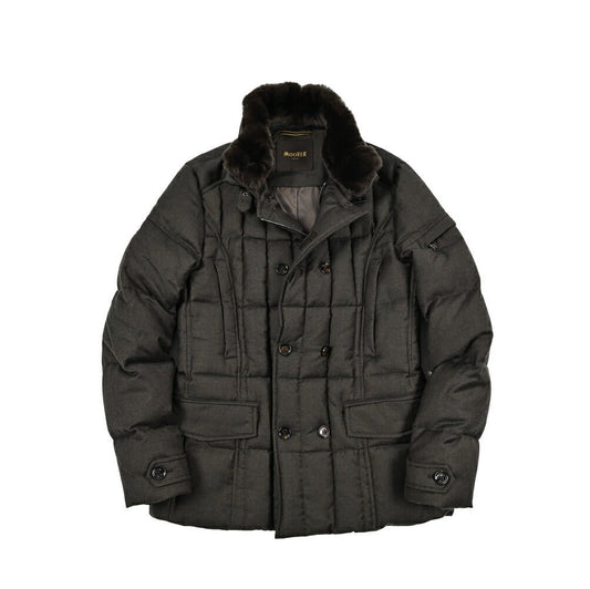 MOORER "SIRO - L" カシミヤ混ウール ダブルブレストダウンジャケット｜420393｜GUARDAROBA MILANO OFFICIAL STORE