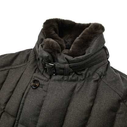 MOORER "SIRO - L" カシミヤ混ウール ダブルブレストダウンジャケット｜420393｜GUARDAROBA MILANO OFFICIAL STORE