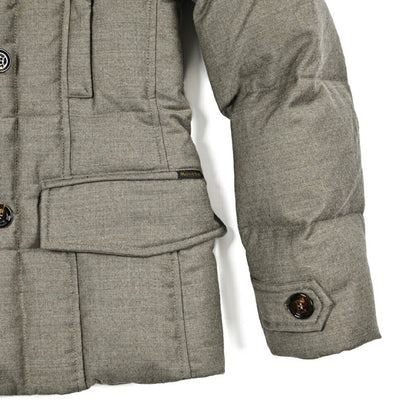 MOORER "SIRO - L" カシミヤ混ウール ダブルブレストダウンジャケット｜420394 - 42｜GUARDAROBA MILANO OFFICIAL STORE