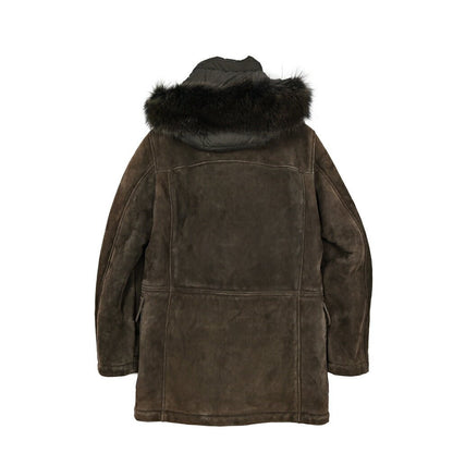 MOORER "SIRO - PE" ムートンレザーダッフルコート｜420500｜GUARDAROBA MILANO OFFICIAL STORE