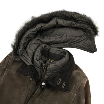 MOORER "SIRO - PE" ムートンレザーダッフルコート｜420500｜GUARDAROBA MILANO OFFICIAL STORE