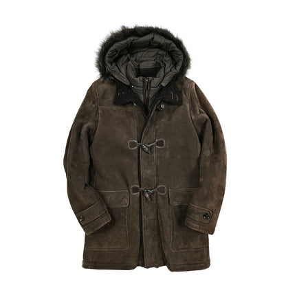 MOORER "SIRO - PE" ムートンレザーダッフルコート｜420500｜GUARDAROBA MILANO OFFICIAL STORE