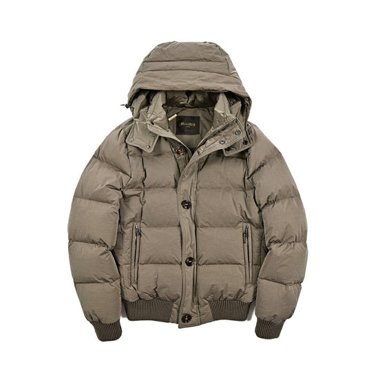 MOORER "SP - BACCO - 4DM" ナイロン100% ダウンジャケットフーディー / ACQUA PROOF (防水)｜418229｜GUARDAROBA MILANO OFFICIAL STORE