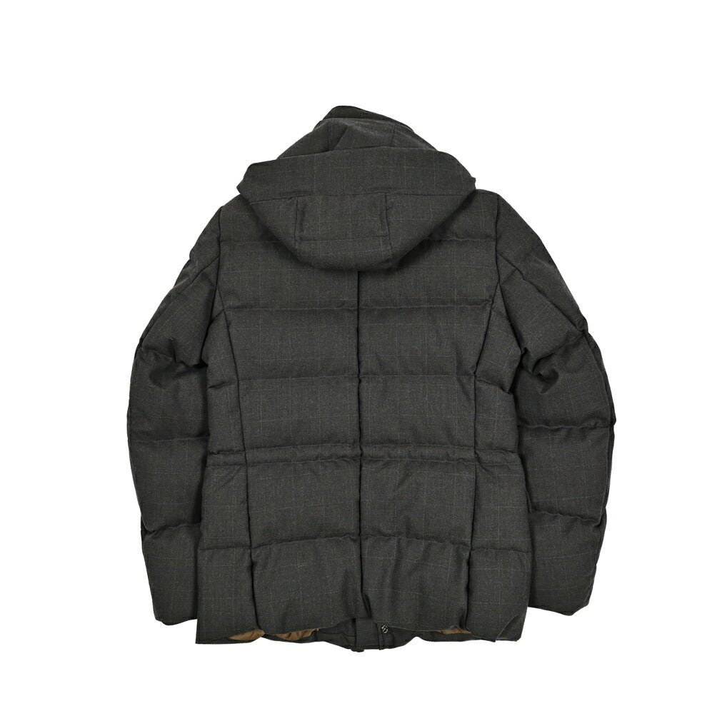 MOORER "SP - PHILIP - PE" ヴァージンウール 着脱可能フード付きダウンジャケット｜418180 - 46｜GUARDAROBA MILANO OFFICIAL STORE