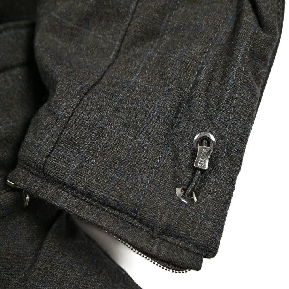 MOORER "SP - PHILIP - PE" ヴァージンウール 着脱可能フード付きダウンジャケット｜418180 - 46｜GUARDAROBA MILANO OFFICIAL STORE