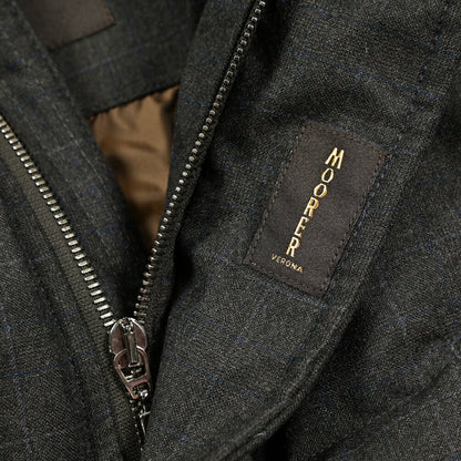 MOORER "SP - PHILIP - PE" ヴァージンウール 着脱可能フード付きダウンジャケット｜418180 - 46｜GUARDAROBA MILANO OFFICIAL STORE