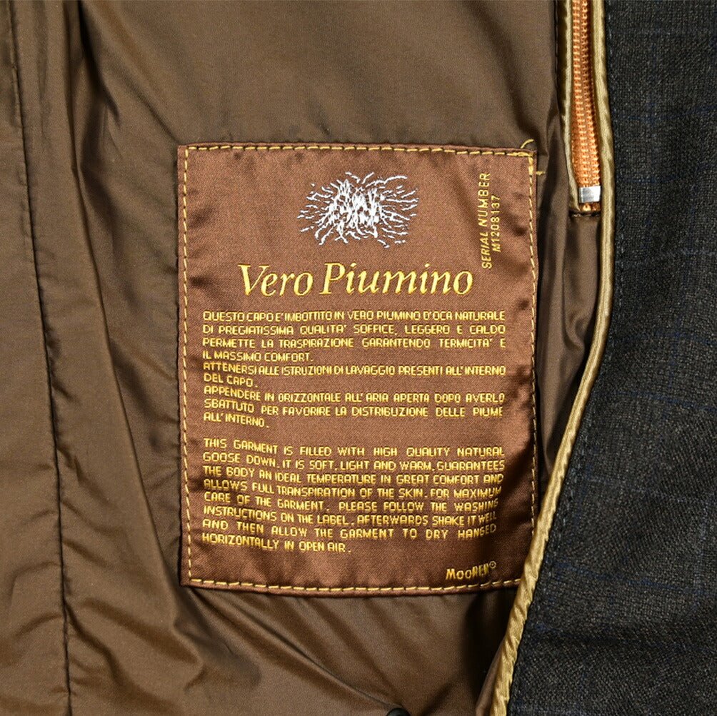 MOORER "SP - PHILIP - PE" ヴァージンウール 着脱可能フード付きダウンジャケット｜418180 - 46｜GUARDAROBA MILANO OFFICIAL STORE