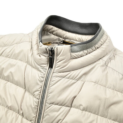 MOORER "STARUSS - S3" ストレッチナイロン スタンドカラーライトダウンジャケット / ACQUA RESISTANT(撥水)｜418254 - 56｜GUARDAROBA MILANO OFFICIAL STORE