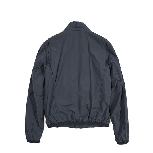 MOORER “STAZIO-SKT” ポリエステル100% 中綿入りスタンドカラーブルゾン / ACQUA PROOF (防水) ネイビー(NAVY) 44 | GUARDAROBA MILANO OFFICIAL STORE