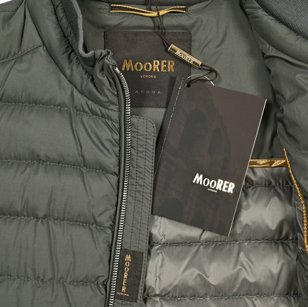 MOORER STRAUSS - S3 スタンドカラーライトダウンジャケット / ACQUA RESISTANT(撥水)｜418260｜GUARDAROBA MILANO OFFICIAL STORE