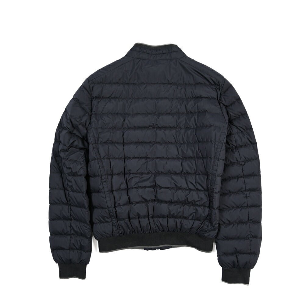 MOORER “STRAUSS-S3” 高機能ストレッチナイロン スタンドカラーダウンブルゾン / ACQUA RESISTANT(撥水) ダークネイビー(DARK BLU) 48 | GUARDAROBA MILANO OFFICIAL STORE