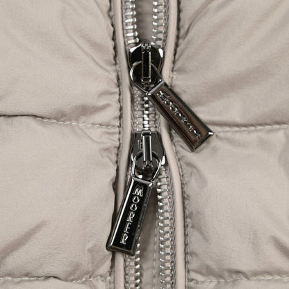 MOORER “STRAUSS-S3” 高機能ストレッチナイロン ダウンブルゾン / ACQUA RESISTANT(撥水) グレー(PEARL) 48 | GUARDAROBA MILANO OFFICIAL STORE