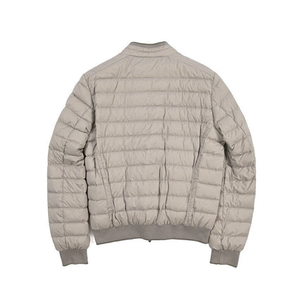 MOORER “STRAUSS-S3” 高機能ストレッチナイロン ダウンブルゾン / ACQUA RESISTANT(撥水) グレー(PEARL) 48 | GUARDAROBA MILANO OFFICIAL STORE