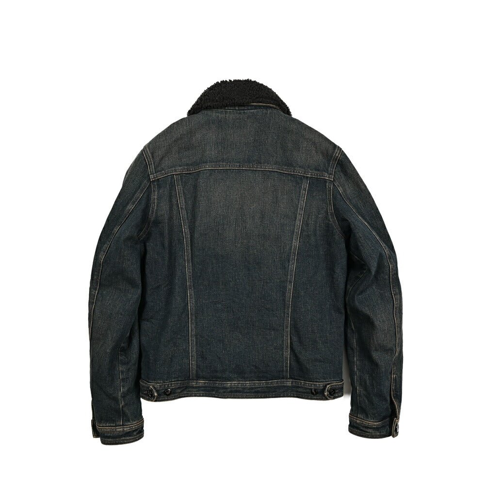 MOORER "TABURNO - 104" ストレッチデニム ボアカラーダウンジャケット｜420408｜GUARDAROBA MILANO OFFICIAL STORE